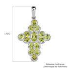 Peridot Anhänger, 925 Silber, ca. 2.90 ct image number 5