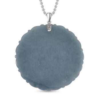 Nat&uuml;rlicher Olmek Jadeit Anh&auml;nger mit 50cm Kette - 110 ct.