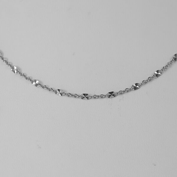 KONFETTI 925 Silber rhodiniert Halskette ca. 45 cm ca. 2,62g image number 1