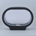 Aquarium mit Farbwechsel LEDs, Größe 31x7,7x23 cm, Schwarz