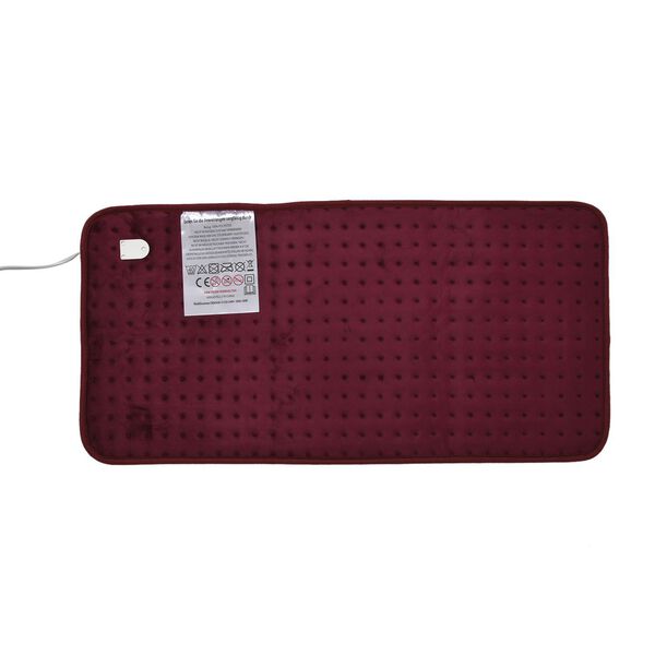 Elektrisches Wärme-Pad - Für Entspannung und Schmerzlinderung, Burgunderrot image number 4