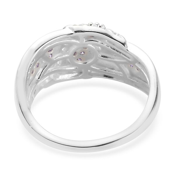 Amethyst Zirkonia Ring 925 Silber  ca. 0,92 ct image number 6