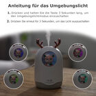USB-Mini-Bären-Luftbefeuchter mit farbwechselndem Umgebungslicht, weiß image number 8