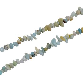 Mehrfarbige Amazonit Kette 78 cm ca. 320.00 ct