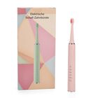 Elektrische Schallzahnbürste mit 4 Aufsteckbürsten und 1 Zungenbürste, 24,5x2,5 cm, Pink