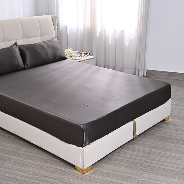 Set of 4 1pc fiited sheet +2pillowcase+1pc flat sheet 90x102(230x260cm) image number 4