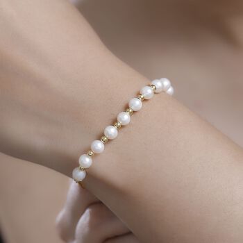 S&uuml;&szlig;wasser Perle Armband, 19 cm