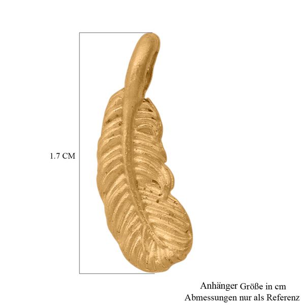 Feder Anh&auml;nger in 999 Gold image number 5