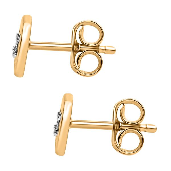 Diamant Solitär Ohrstecker image number 4