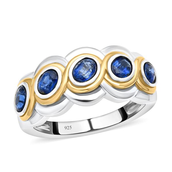 Zweifarbiger Kyanit-Ring - 1,12 ct. image number 4