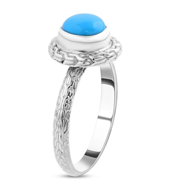 Royal Bali - Sleeping Beauty T&uuml;rkis Ring, 925 Silber (Gr&ouml;&szlig;e 21.00) ca. 1.74 ct image number 3