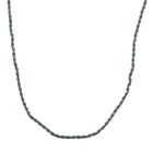 D'Joy Natürlicher Olmek Jadeit Halskette ca. 50 cm 925 Silber rhodiniert ca. 58,00 ct.