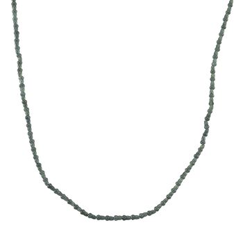 D'Joy nat&uuml;rliche, helle Olmek Jadeit 50cm Halskette - 58 ct.