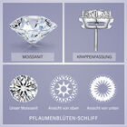 Moissanit Ohrringe - 3,18 ct. image number 1