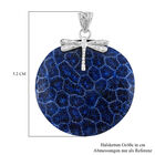 Royal Bali Kollektion - blauer Korallen-Anhänger, 925 Silber image number 5