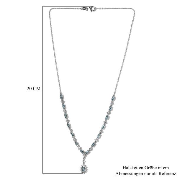 Santamaria Aquamarin Collier, ca. 45 cm, ca. 4,64 ct image number 5