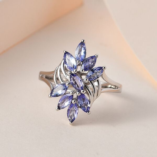 Tansanit Ring - 1,63 ct. image number 2