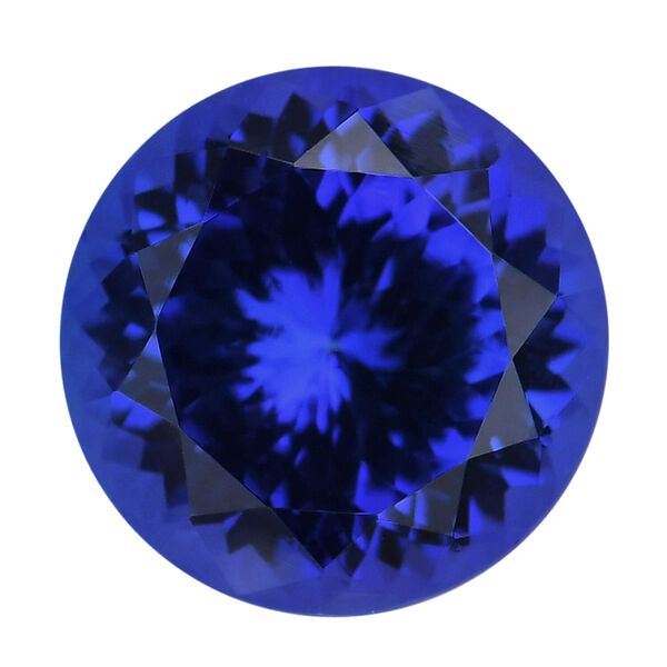 Tanzanite Round 9 Faceted Cut 4A 2.80 Ct