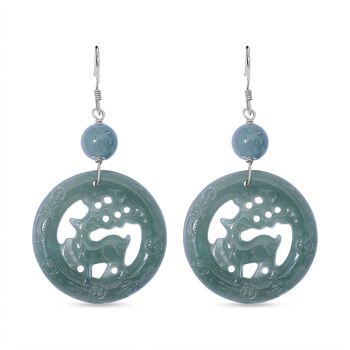 Nat&uuml;rlicher Olmek Jadeit Ohrringe - 40 ct.