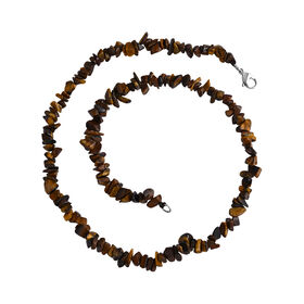 Tigerauge 45+5cm Halskette - 80 ct.