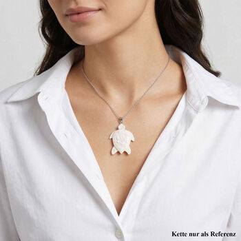 Royal Bali - Ox Bone Anh&auml;nger 925 Silber