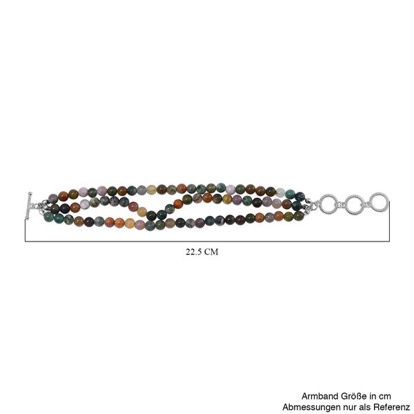 Indisches Achat-Armband, 18 cm - 30 ct. image number 5