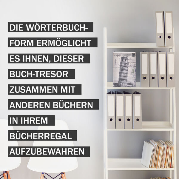 Pisa Turm Tresor mit Zahlenschloss image number 9