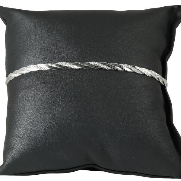 WRAPPED MAGICFLEX 925 Silber rhodiniert Armband ca. 18 cm +2.5 cm Extender, ca. 3,91g