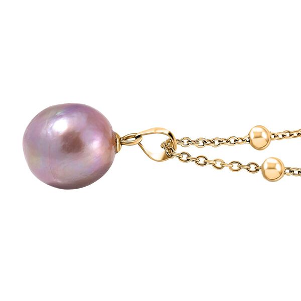 Edison Tropfen Perle Anh&auml;nger mit 50cm Kette image number 3