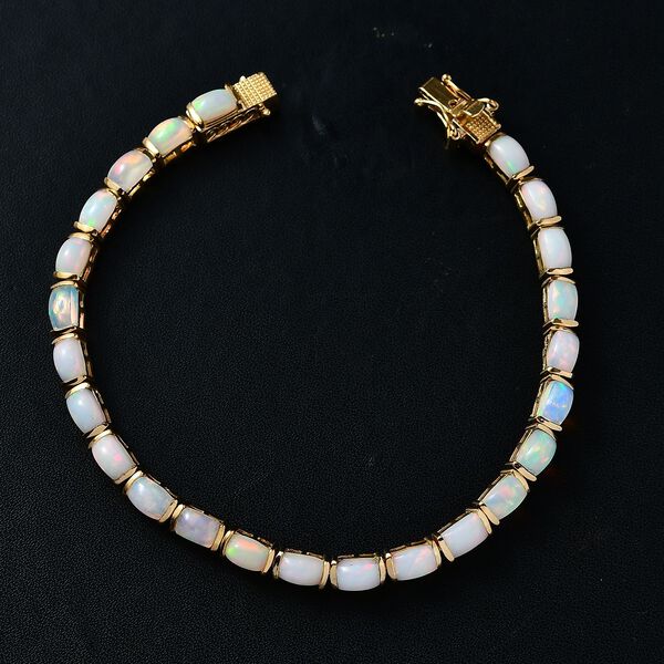 AA nat&uuml;rliches, &auml;thiopisches Welo Opal-Armband image number 9