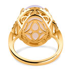 ILIANA AAA natürlicher, äthiopischer Opal und Diamant-Ring, 750 Gelbgold  ca. 7,00 ct image number 4