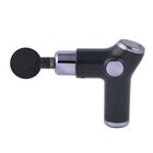 Mini-Muskel-Massage-Pistole mit 4 Massageköpfen, 32 Stärken, perfekt zum Mitnehmen, schwarz