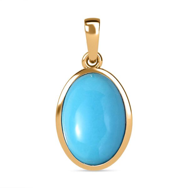 Amerikanischer, nat&uuml;rlicher AAA Sleeping Beauty T&uuml;rkis Anh&auml;nger - 5,36 ct.