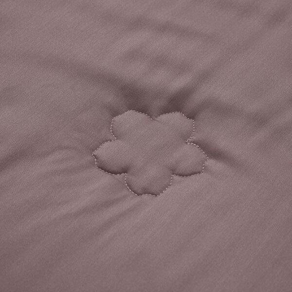 Serenity Night - 100% Bambus-Steppdecke mit Bambusfüllung, temperaturausgleichend und hypoallergen, 135x200 cm, Mauve image number 4