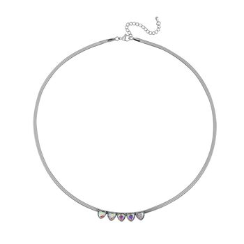 Kristall Halskette, 50 cm