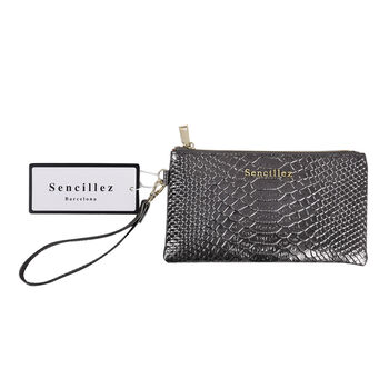 SENCILLEZ - 100% Leder Clutch
