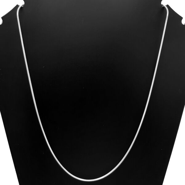 Silk Schlangenkette in Silber