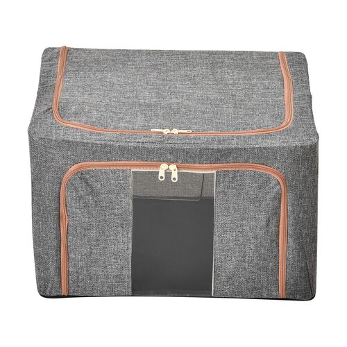 66L Stapelbare Aufbewahrungsbox mit Metallrahmen image number 0