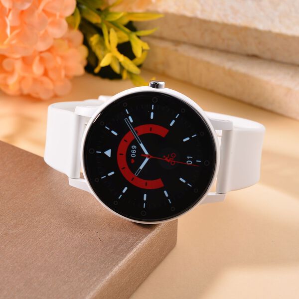 HiWatch Plus Smartwatch Weiß Bluetooth 5.3, TFT-Display, Herz- & Gesundheitsmonitoring, iOS und Android-kompatibel image number 2