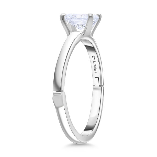 LUXURIANT DIAMOND - Lab Grown Diamant (Rund) VS-EF SGL zertifiziert Ring 925 Silber rhodiniert (Gr&ouml;&szlig;e 18.00) ca. 1.00 ct image number 4