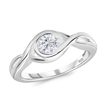 LUSTRO STELLA Zirkonia Ring - 0,85 ct.