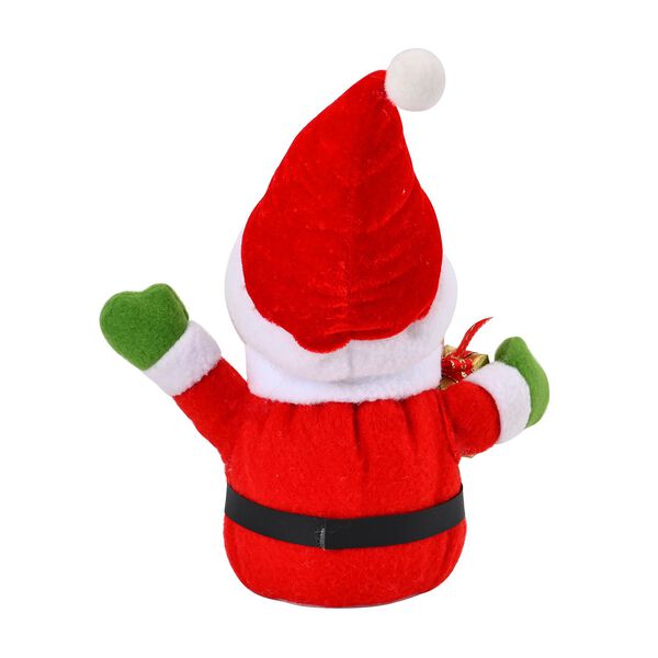 Weihnachtsmann mit LED lichter und Geschenk, 25 cm, 3AAA (nicht inkl.), Rot image number 6