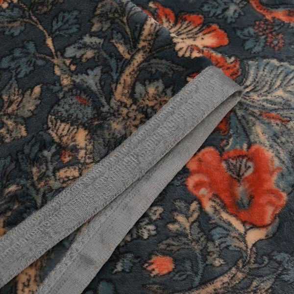 Luxuriöse Sofaüberwurf Decke, 100% Polyester, dunkelgrün image number 4