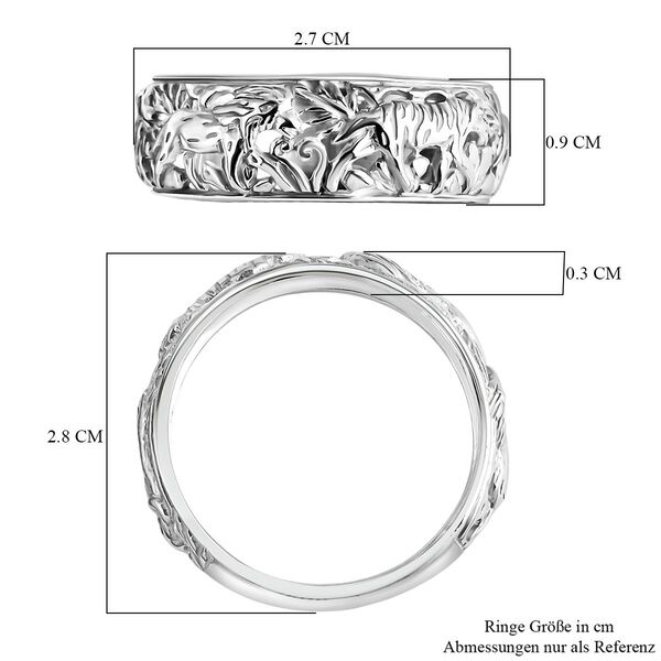 Royal Bali D'Joy Ring mit Tiermotiven image number 6