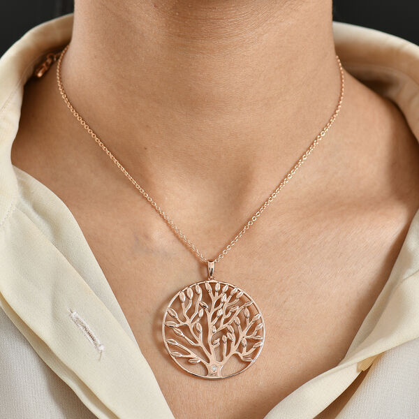 EVER TRUE Weißer Diamant Schmuckset ca. 50 cm ca. image number 2