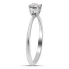 Diamant Solitär-Ring, SGL zertifiziert P1 G-H, 585 Weißgold  ca. 0,52 ct image number 3
