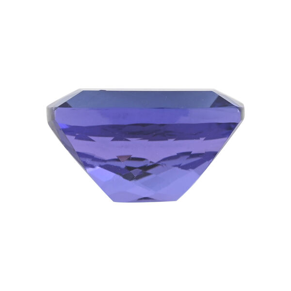 AAAA Tanzanite-Edelstein, Kissen- und Facettenschliff, 9,78x7,01 mm, 3,13 ct. image number 2