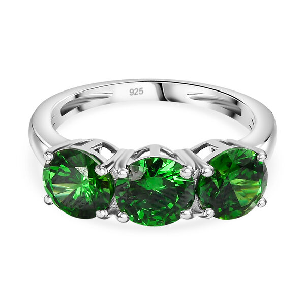 Grünes Zirkonia-Schmuckset image number 4