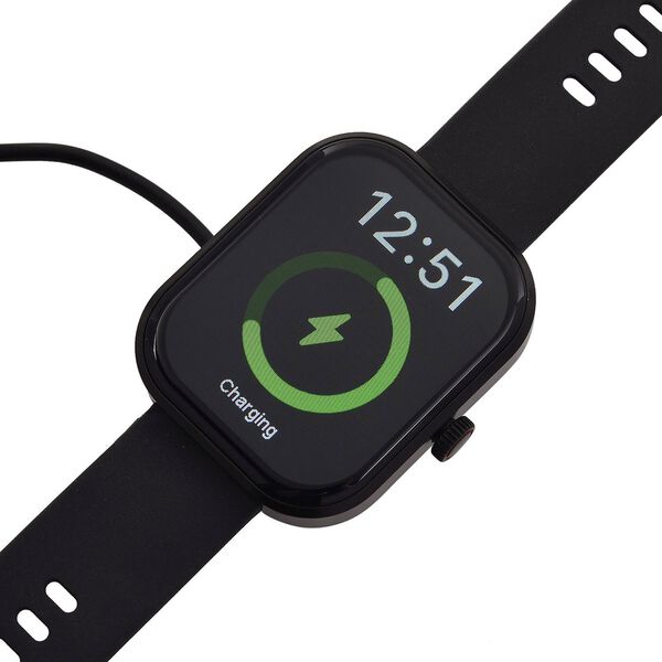 G21 Smartwatch, 2.01 Zoll HD Display, Schwarzes Silikonarmband image number 7