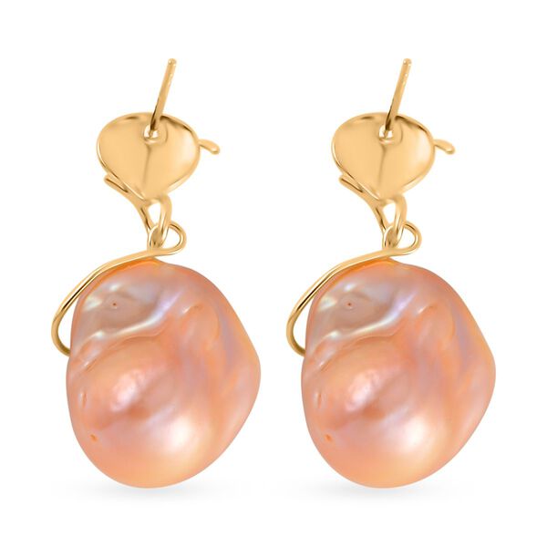 13-16 mm Multi-Barockperlen-Ohrringe image number 5